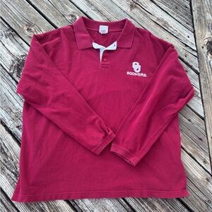 University of Oklahoma Polo Long Sleeve